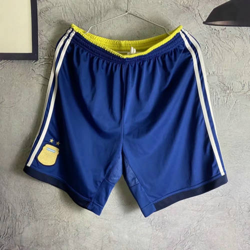 2014 Argentina Away Retro Soccer Shorts