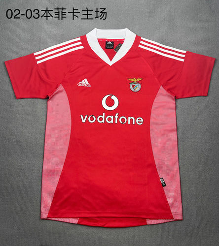02-03 Benfica Home Retro Soccer Jerseys