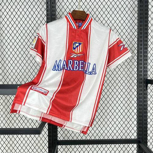99-00 Atletico Madrid Home Retro Soccer Jerseys