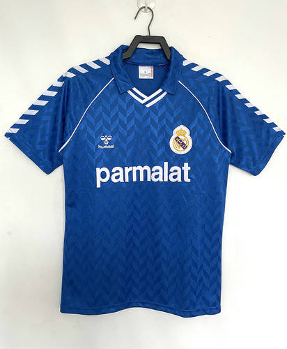 86-87 Real Madrid Away Retro Soccer Jerseys