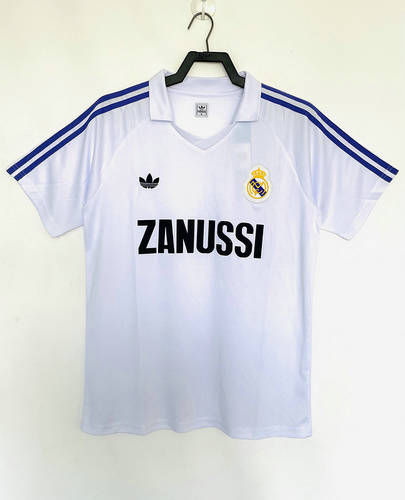 84-85 Real Madrid Home Retro Soccer Jerseys