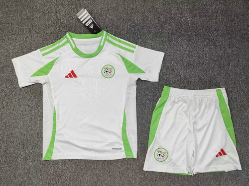2025 Algeria Home Kids Cheap Soccer Jerseys