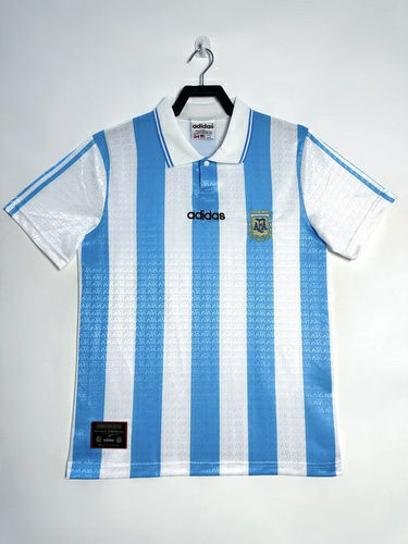 1994 Argentina Home Retro Soccer Jerseys