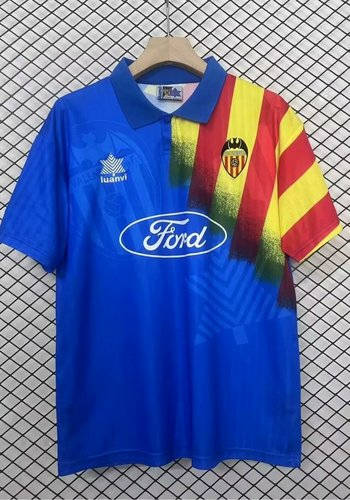 95-96 Valencia Home Retro Soccer Jerseys