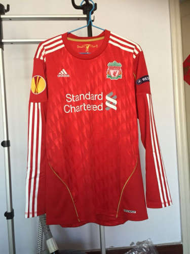 Liverpool Home Retro Long Sleeve Soccer Jerseys