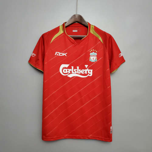 05-06 Liverpool Home Retro Soccer Jerseys