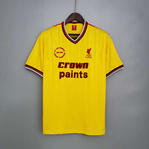 85-86 Liverpool Away Retro Soccer Jerseys