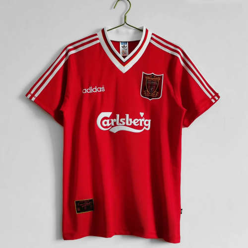 1995-96 Liverpool Home Retro Soccer Jerseys