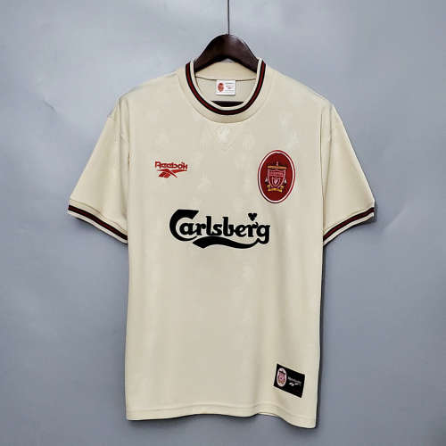 1996-97 Liverpool Away Retro Soccer Jerseys