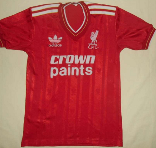 1985 Liverpool Retro Soccer Jerseys 