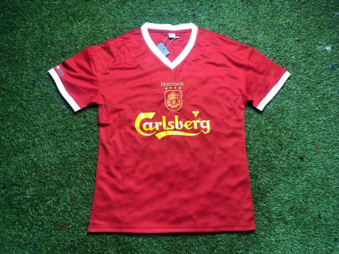 01-03 Liverpool Cup Shirt Retro Soccer Jerseys