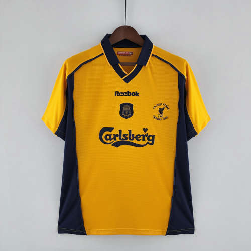 00-01 Liverpool Away FA Cup Final Retro Soccer Jerseys