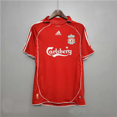06-08 Liverpool Home Retro Soccer Jerseys