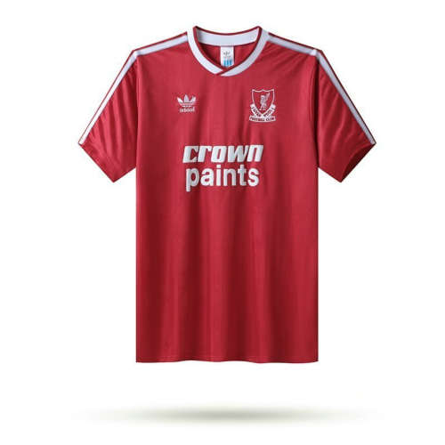 1985-87 Liverpool Home Retro Soccer Jerseys