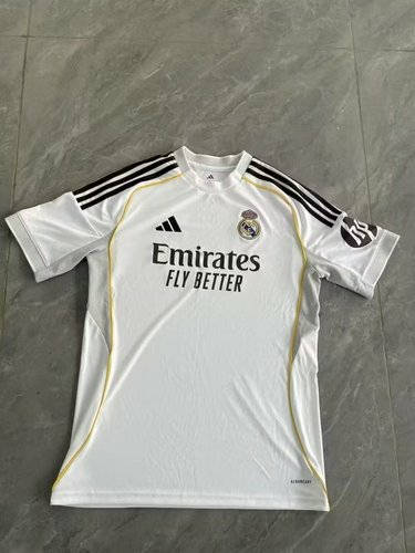 25-26 Real Madrid Home Soccer Jerseys