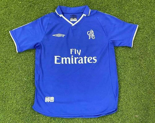 2001 Chelsea Home Retro Soccer Jerseys