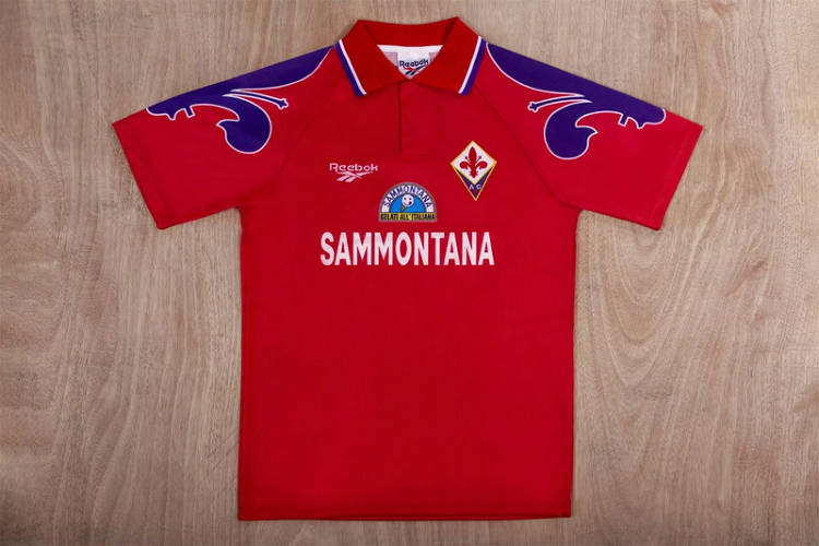 1995-96 Fiorentina Away Retro Soccer Jerseys