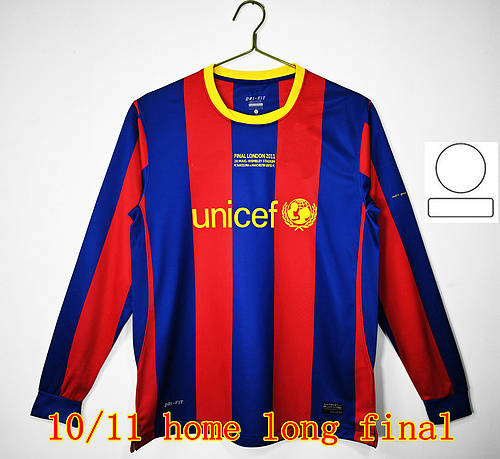 10-11 Barcelona Home Retro Soccer Jerseys