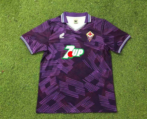 92-93 Fiorentina Home Retro Soccer Jerseys
