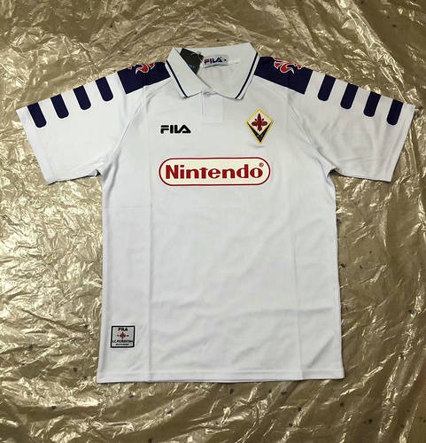 98-99 Fiorentina Away Retro Soccer Jerseys