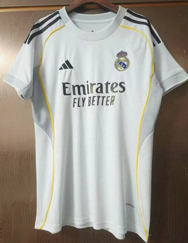 25-26 Real Madrid Home Women Cheap Soccer Jerseys