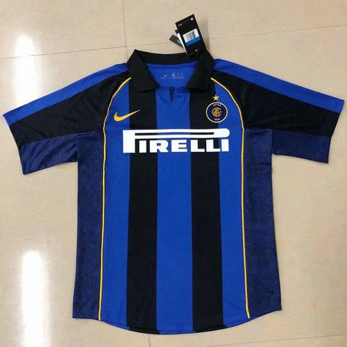 2001 Inter Milan Home Retro Soccer Jerseys