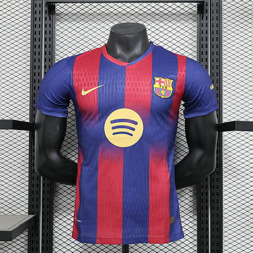 25-26 Barcelona Home Player Version Soccer Jerseys