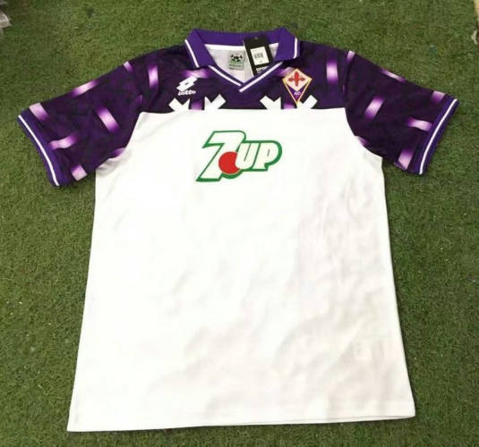 92-93 Fiorentina Away Retro Soccer Jerseys 