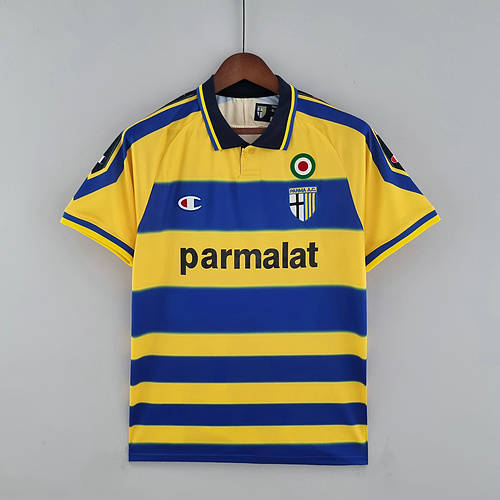 99-00 Parma Home Retro Soccer Jerseys
