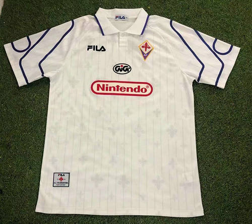 97-98 Fiorentina Away Retro Soccer Jerseys