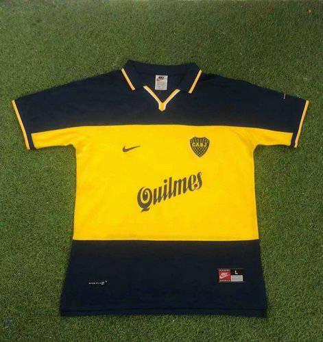 1998 Boca Juniors Home Retro Soccer Jerseys