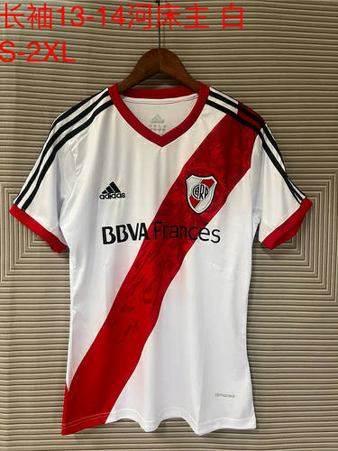 13-14 River Plate Home Retro Soccer Jerseys 