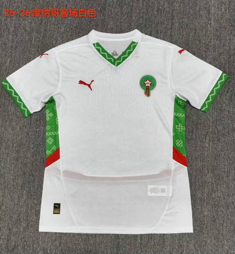 25-26 Monaco Away Soccer Jerseys 