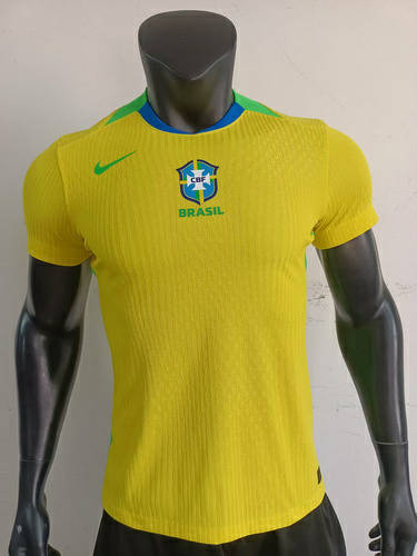 2025 Brazil Home Player Version Cheap Soccer Jerseys 