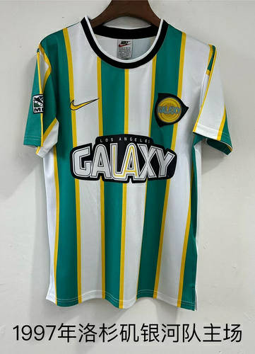 1997 LA Galaxy Home Retro Soccer Jerseys 