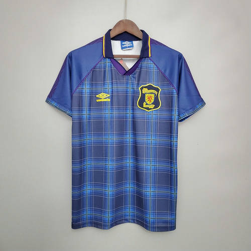 94-96 Scotland Home Retro Soccer Jerseys