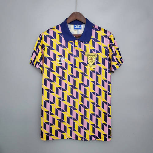 88-89 Scotland Away Retro Soccer Jerseys