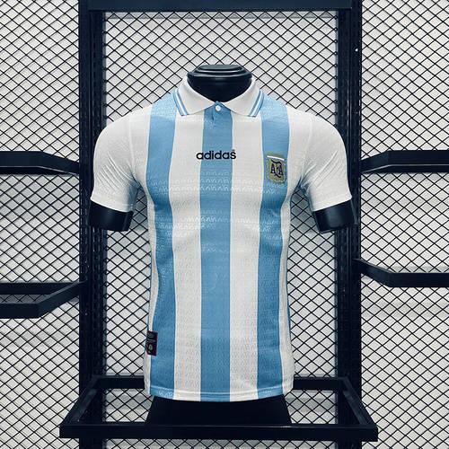 1994 Argentina Home Retro Soccer Jerseys 
