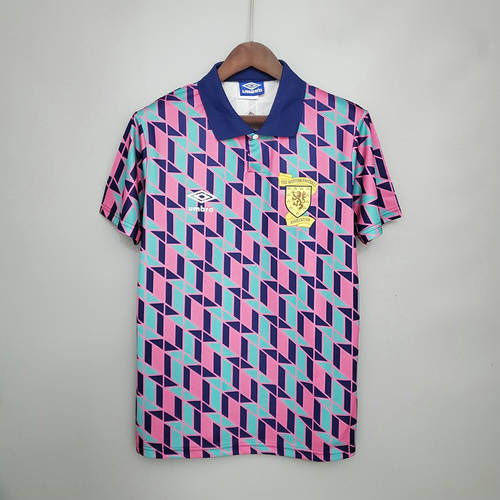 88-89 Scotland Away Retro Soccer Jerseys
