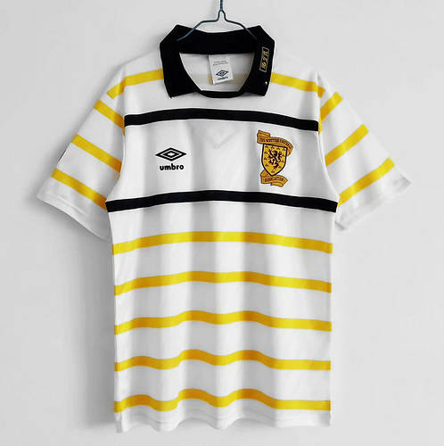 88-91 Scotland Away Retro Soccer Jerseys