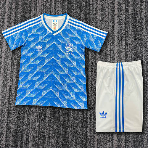 1988 Netherlands Away Retro Kids Cheap Soccer Jerseys