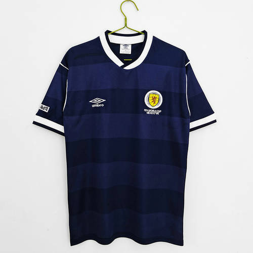 1987-88 Scotland Home Retro Soccer Jerseys 