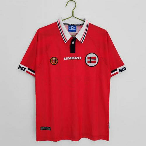 1998 Norway Home Retro Soccer Jerseys 