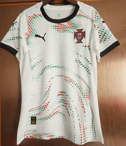 25-26 Portugal Away Women Cheap Soccer Jerseys
