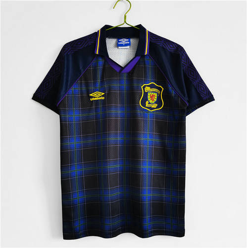1994-96 Scotland Home Retro Soccer Jerseys