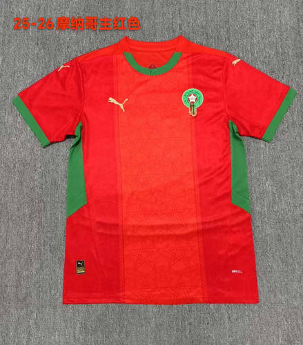 25-26 Monaco Home Soccer Jerseys 