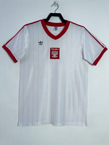 1982 Poland Home Retro Soccer Jerseys 