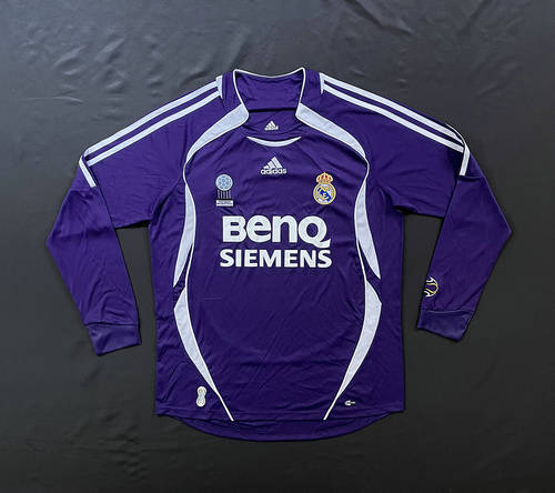 06-07 Real Madrid Away Retro Cheap Soccer Jerseys 