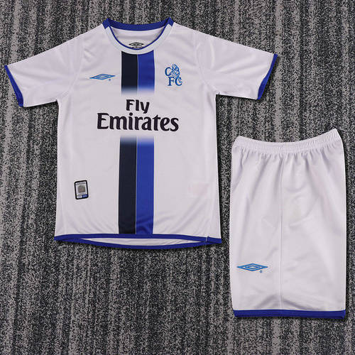 2003 Chelsea Away Retro Kids Cheap Soccer Jerseys