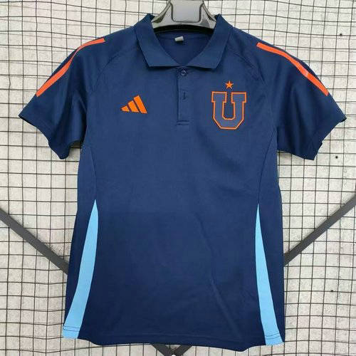 25-26 Universidad de Chile Polo Soccer Jerseys